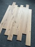 Deska Drewniana Dąb Rustic, 13x140x2000mm, Biały Olej UV x2