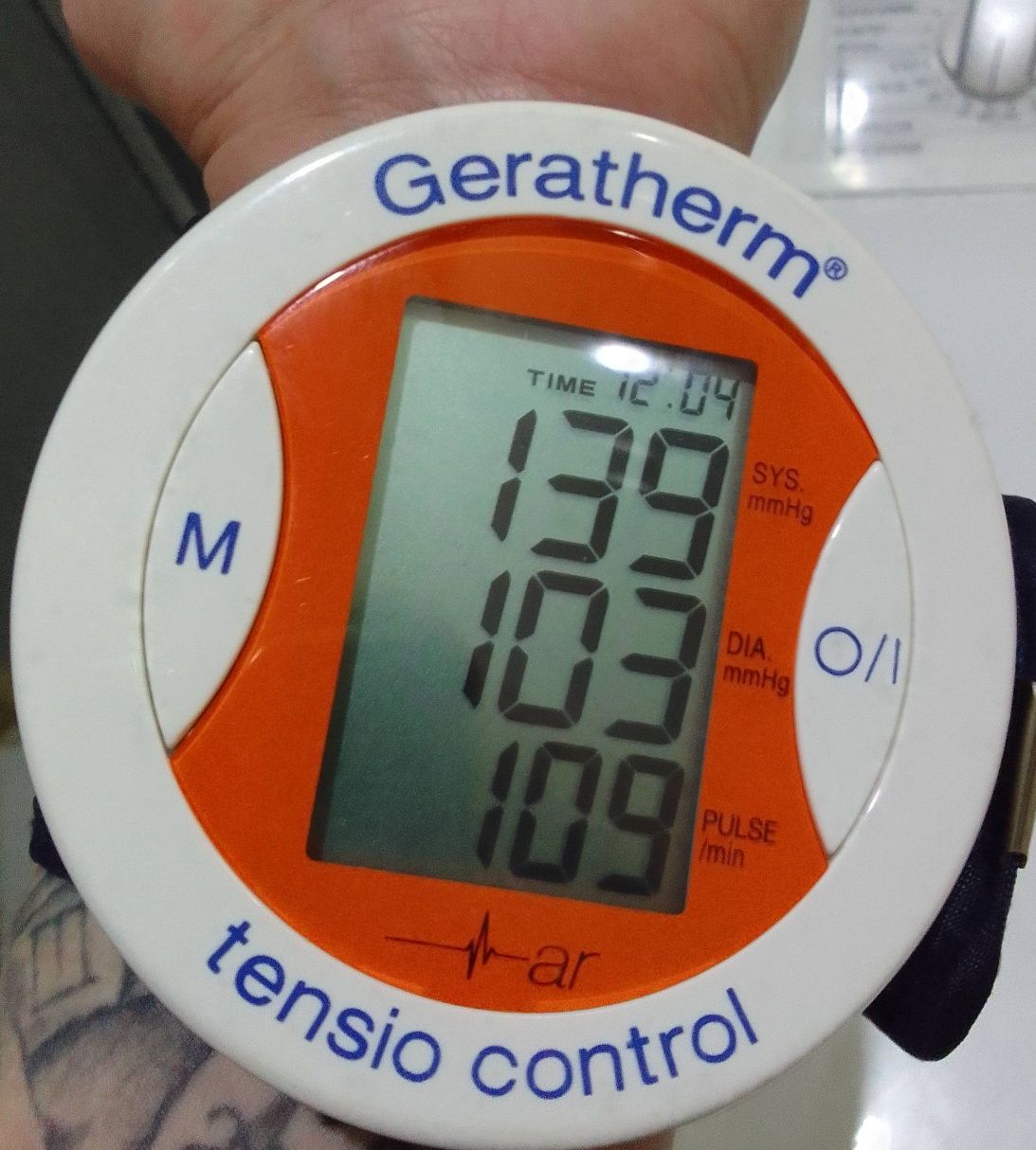 Ciśnieniomierze nadgarstkowy Geratherm