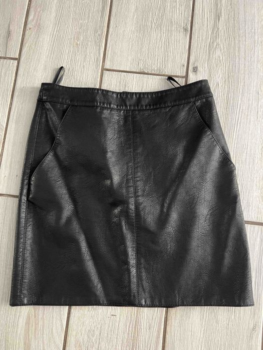 Юбка шкіряна спідниця