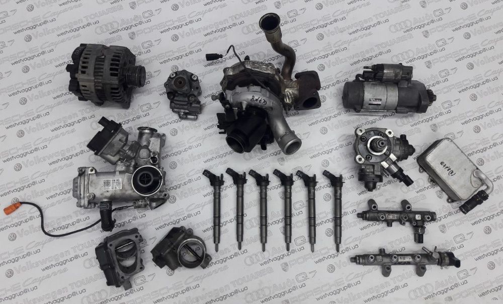 Навесное двигателя 3.0 дизель Aud Q7 \ Volkswagen Touareg 2003-2015