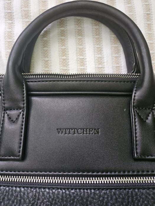 Wittchen torba na laptopa 15,6 cala ze skóry.