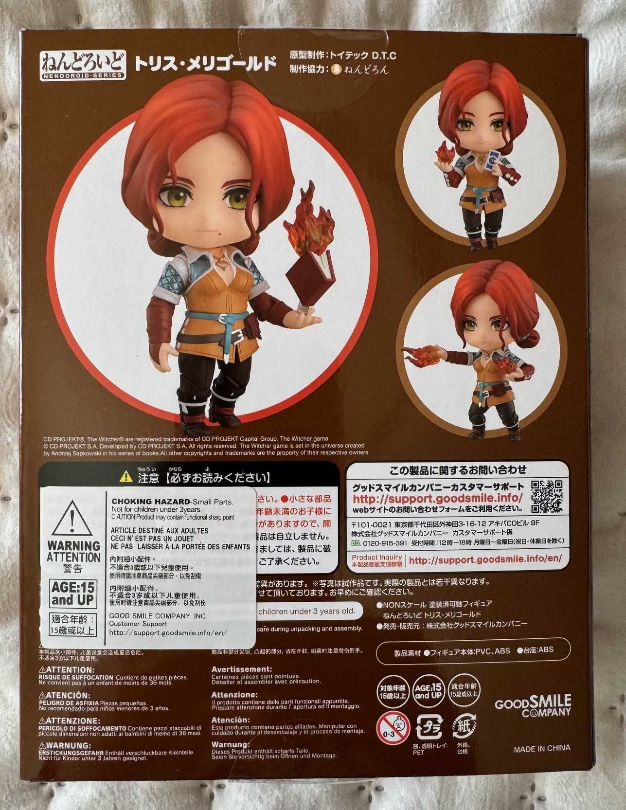 Nendoroid The Witcher Wiedźmin 3 Dziki Gon Triss