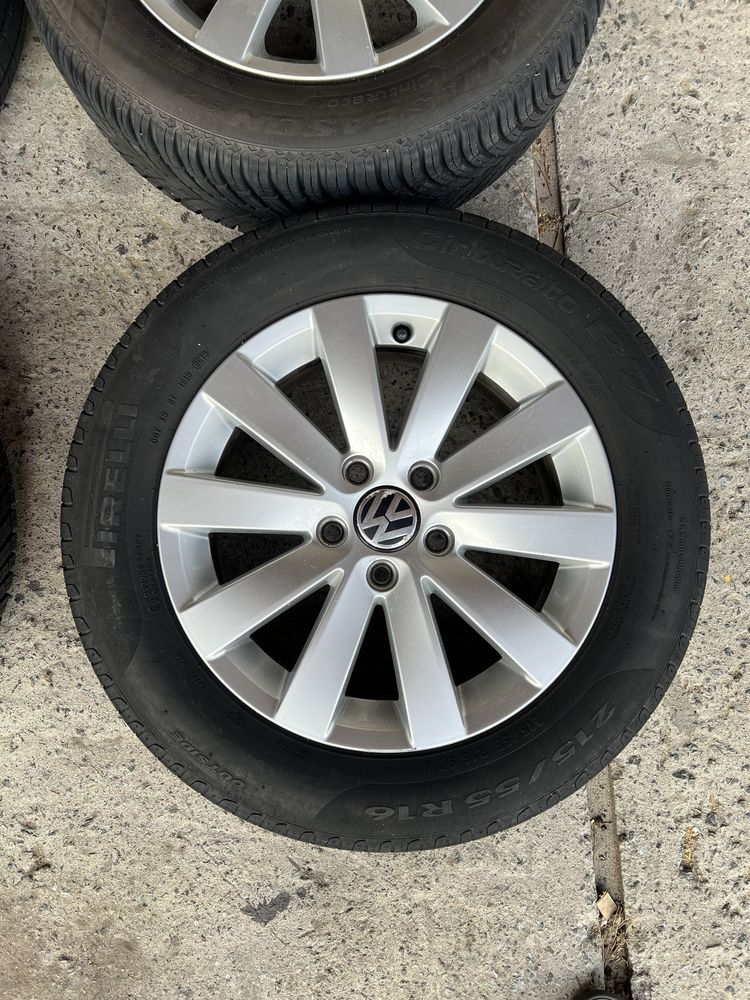 Продам диски R 16 с резиной Vw B7.