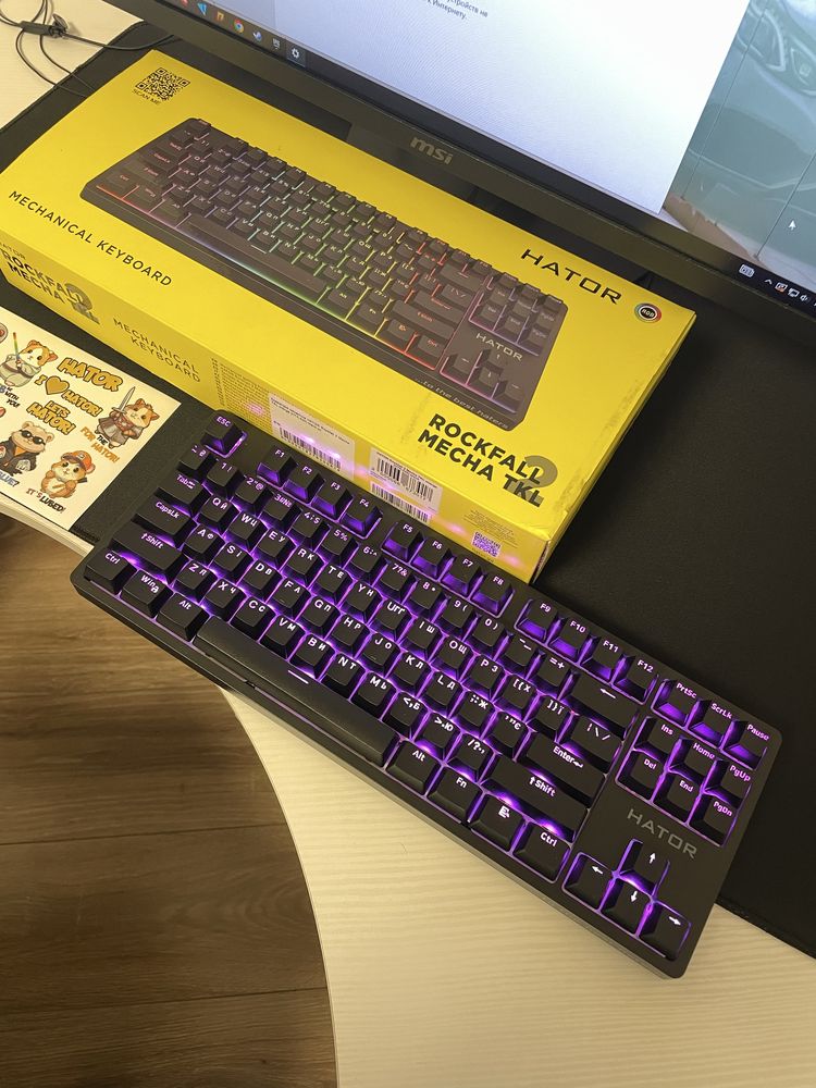 Клавіатура HATOR Rockfall 2 Mecha TKL