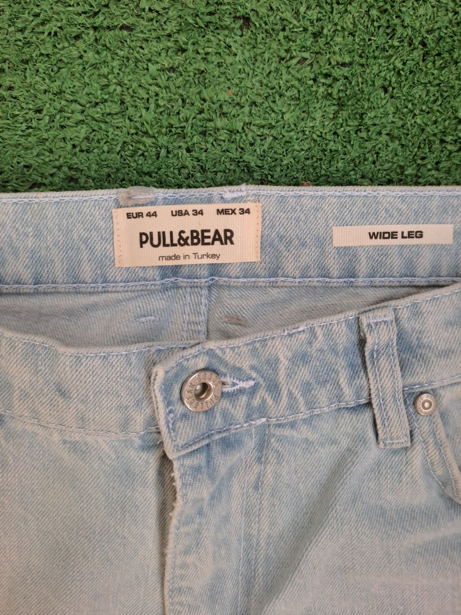 Spodnie jeans Pull&Bear Wide Leg rozmiar 44