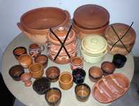 Louça de barro tradicional