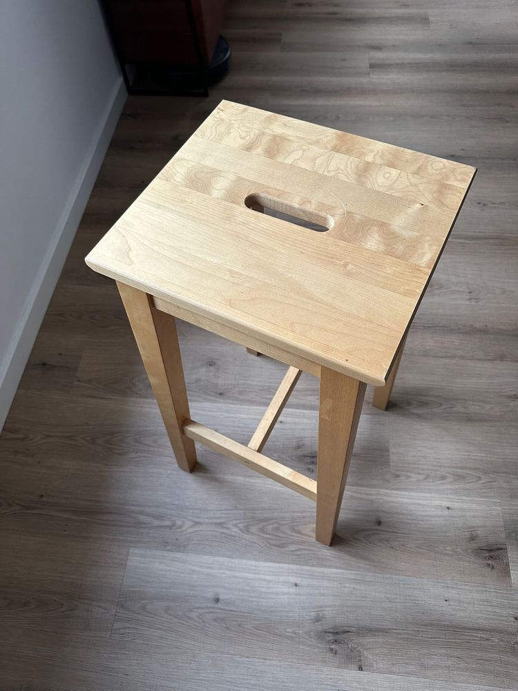 2 bancos altos Ikea