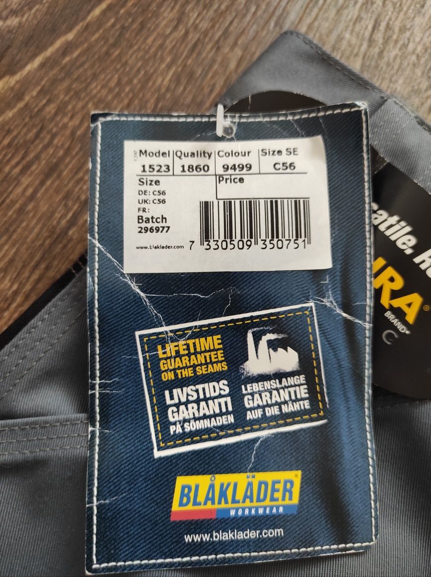 XL-XXL Blaklader оригінальні чоловічі робочі штани