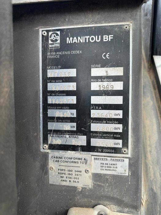 Manitou BF - MT 932