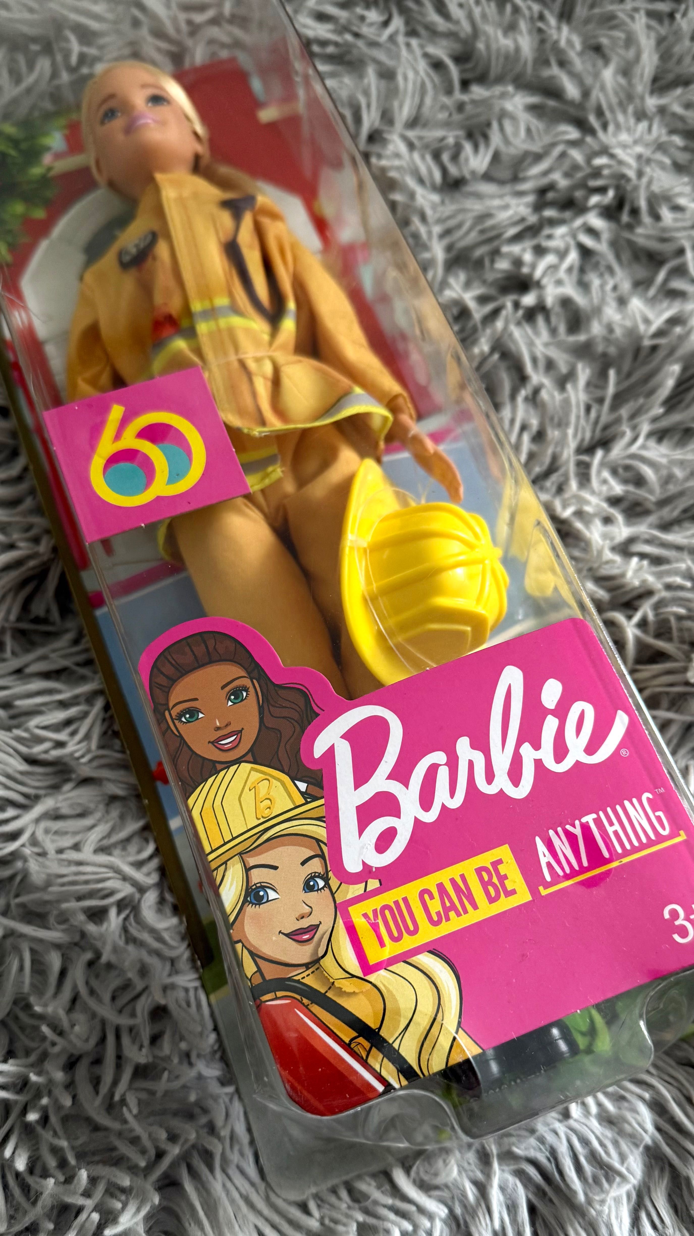 Barbie strażaczka, straż, strażak, lalka, zawody, kariera, nowa