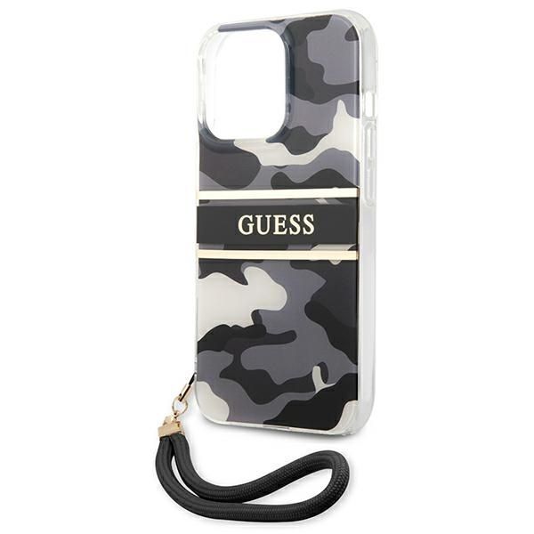 Guess Etui iPhone 13 Pro Camo Strap Collection