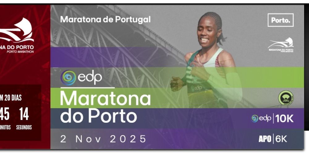 Dorsal Maratona do porto 2025