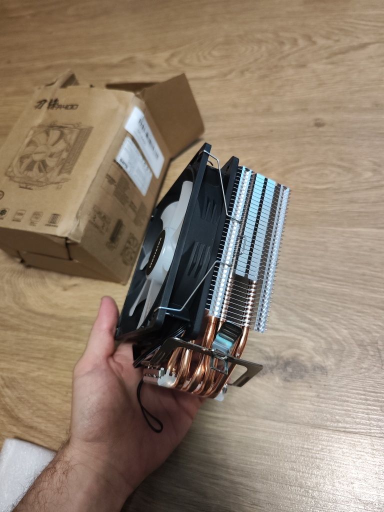 Баштовий кулер A400 RGB 120mm на 4 мідні трубки am4 am5 lga1700
