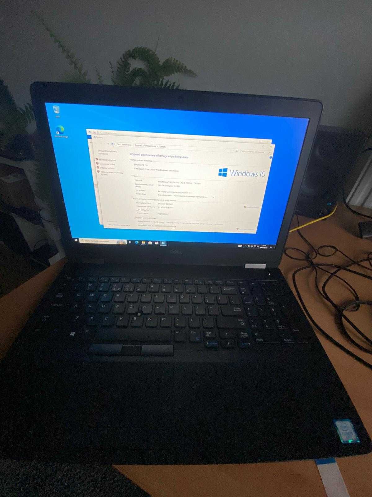 Dell Latitude E5570 i5-6200U, 16GB ram, 240GB SSD, Windows 10 licencja