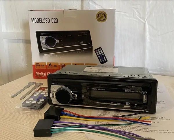 Автомагнітола Pioneer з Bluetooth 520D/Авто магнитола пионер/магнітола