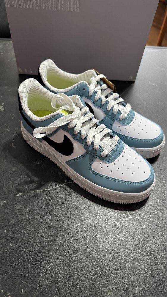 Nike Air Force 1 ’07 Next Nature “Teal Blue” | Rozmiar 37.5 | Nowe