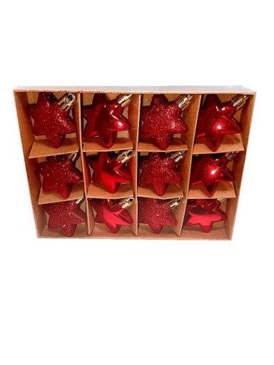 Gwiazdki 4,5 cm ozdoba świąteczna