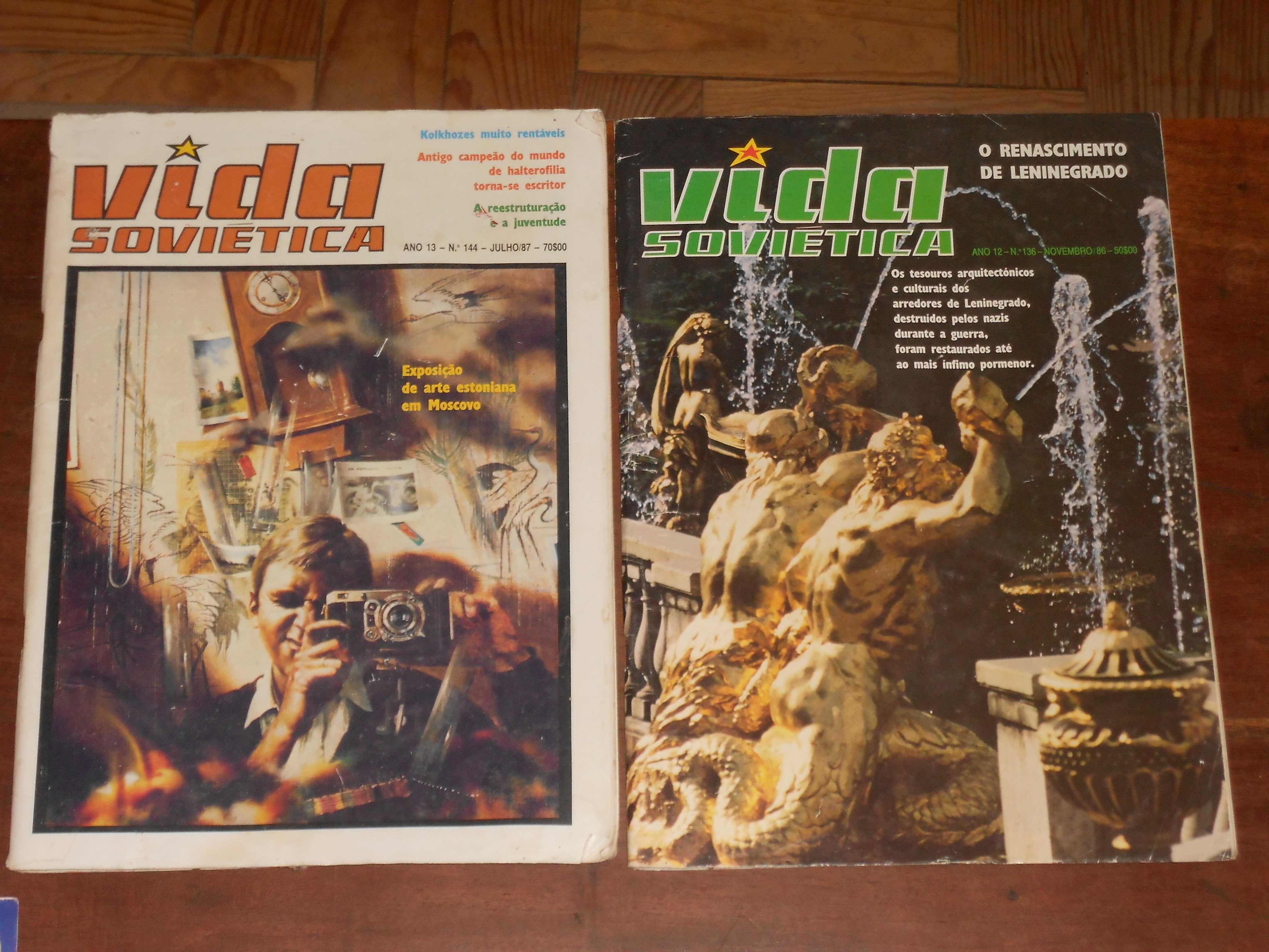 Revistas Vida Sovietica 83-87 nuclear