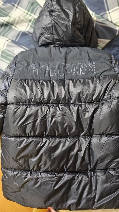 Casaco Novo Pepe Jeans azul escuro,  rapaz, tamanho 16