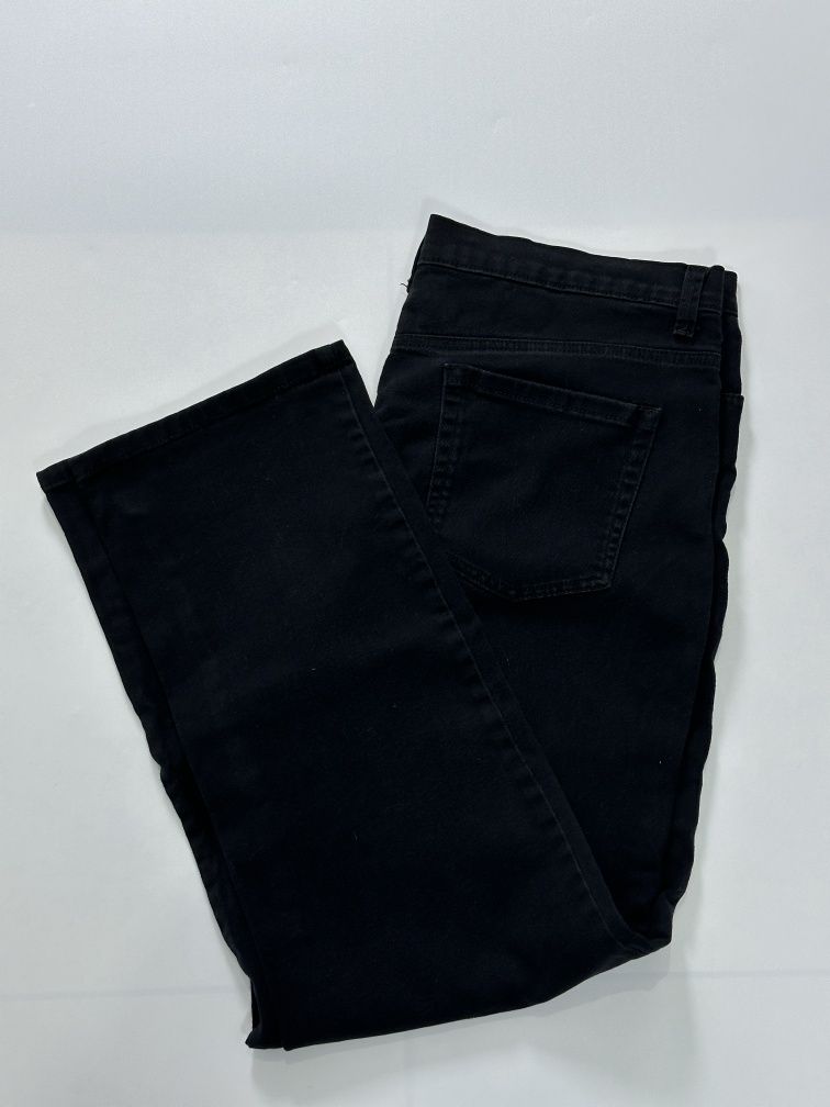 Czarne spodnie męskie xl