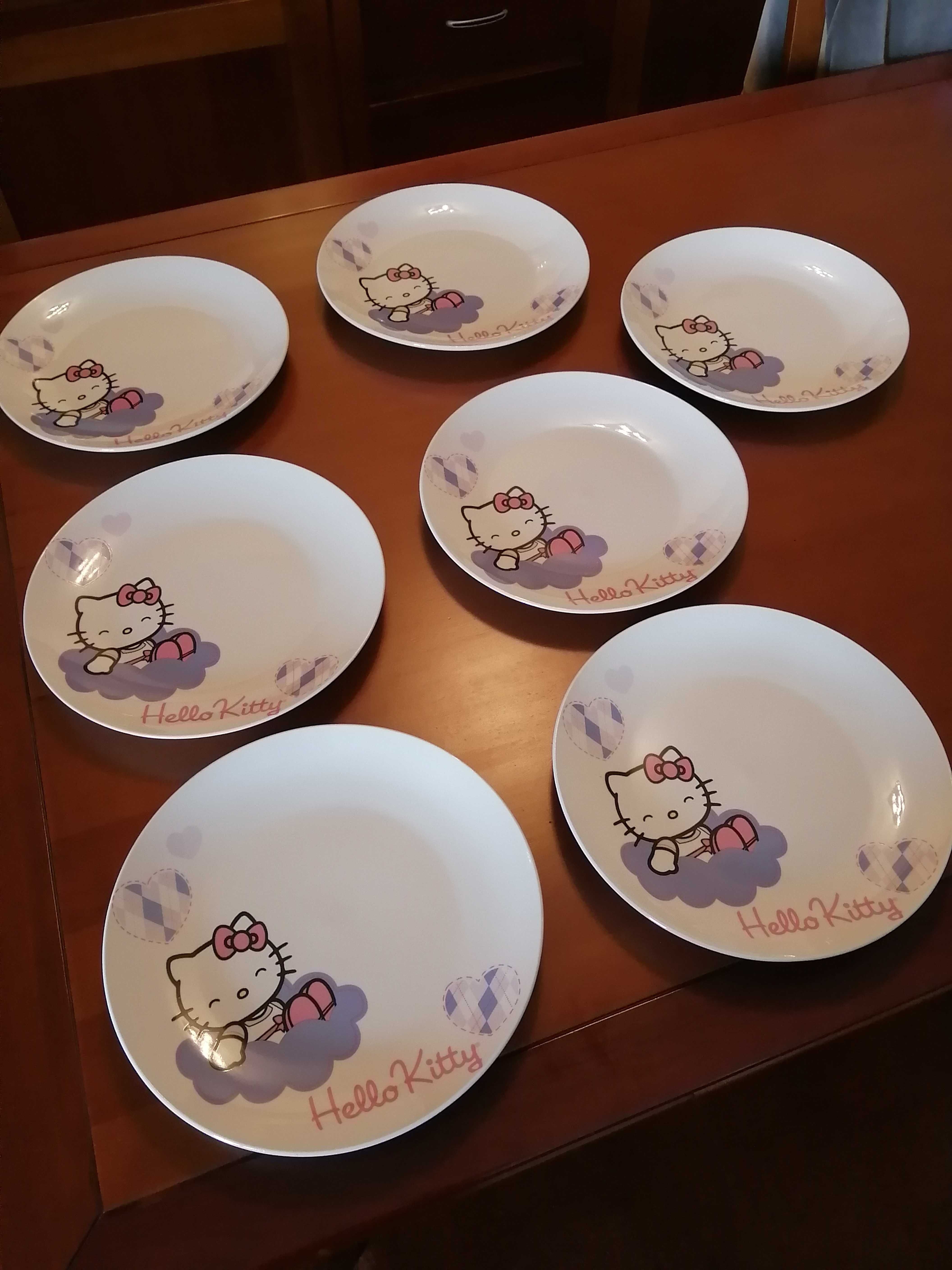 Pratos hello kitty novos