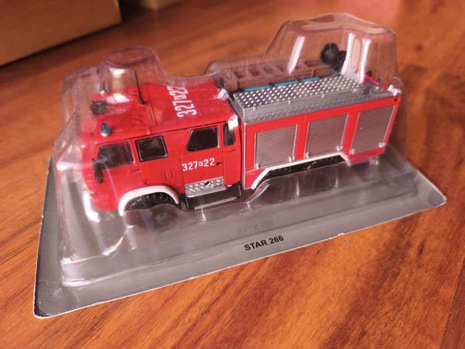 >Kultowe ciężarówki z epoki PRL -Star 266 Straż, skala 1:43,DeAgostini