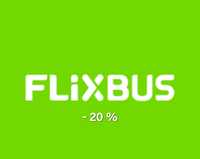 Voucher Kod FlixBus  -20%