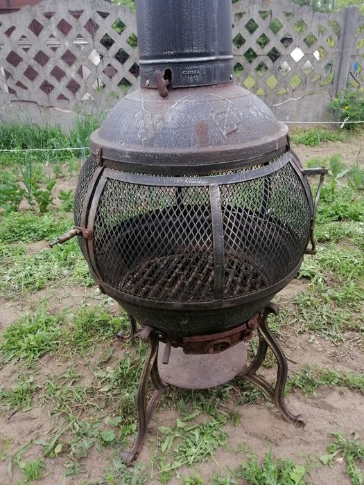Grill kominek ogrodowy