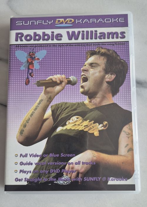 Robbie Williams karaoke DVD