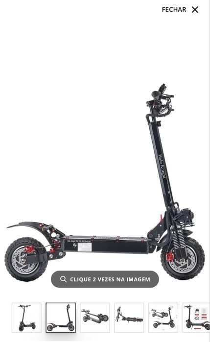 Trotinete electrica Halo knight t104 em excelente estado