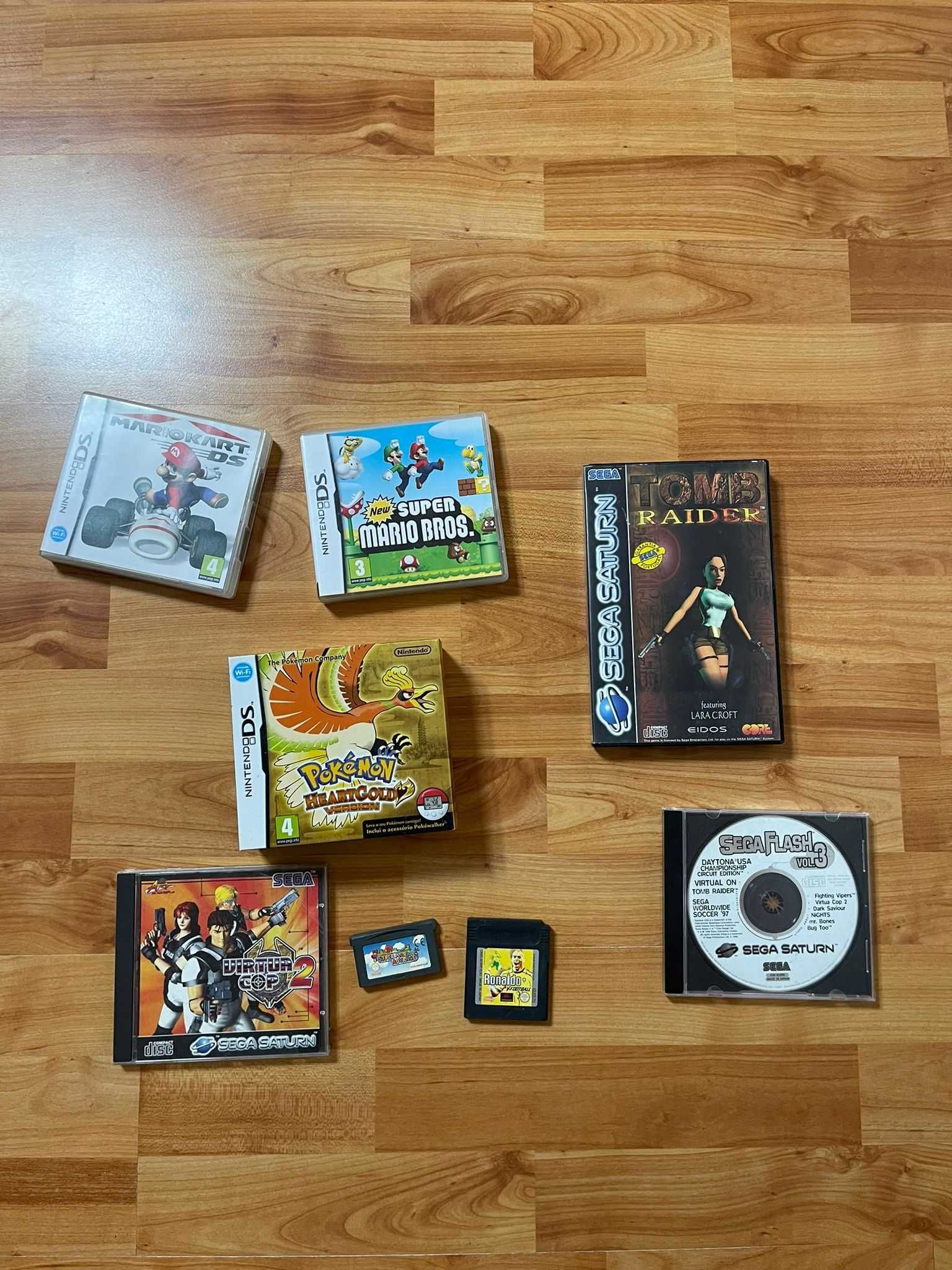 Vários jogos de diferentes consolas