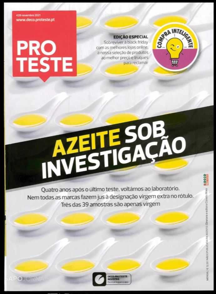 8 Revistas ProTeste da DECO defesa do Consumidor - lote 2