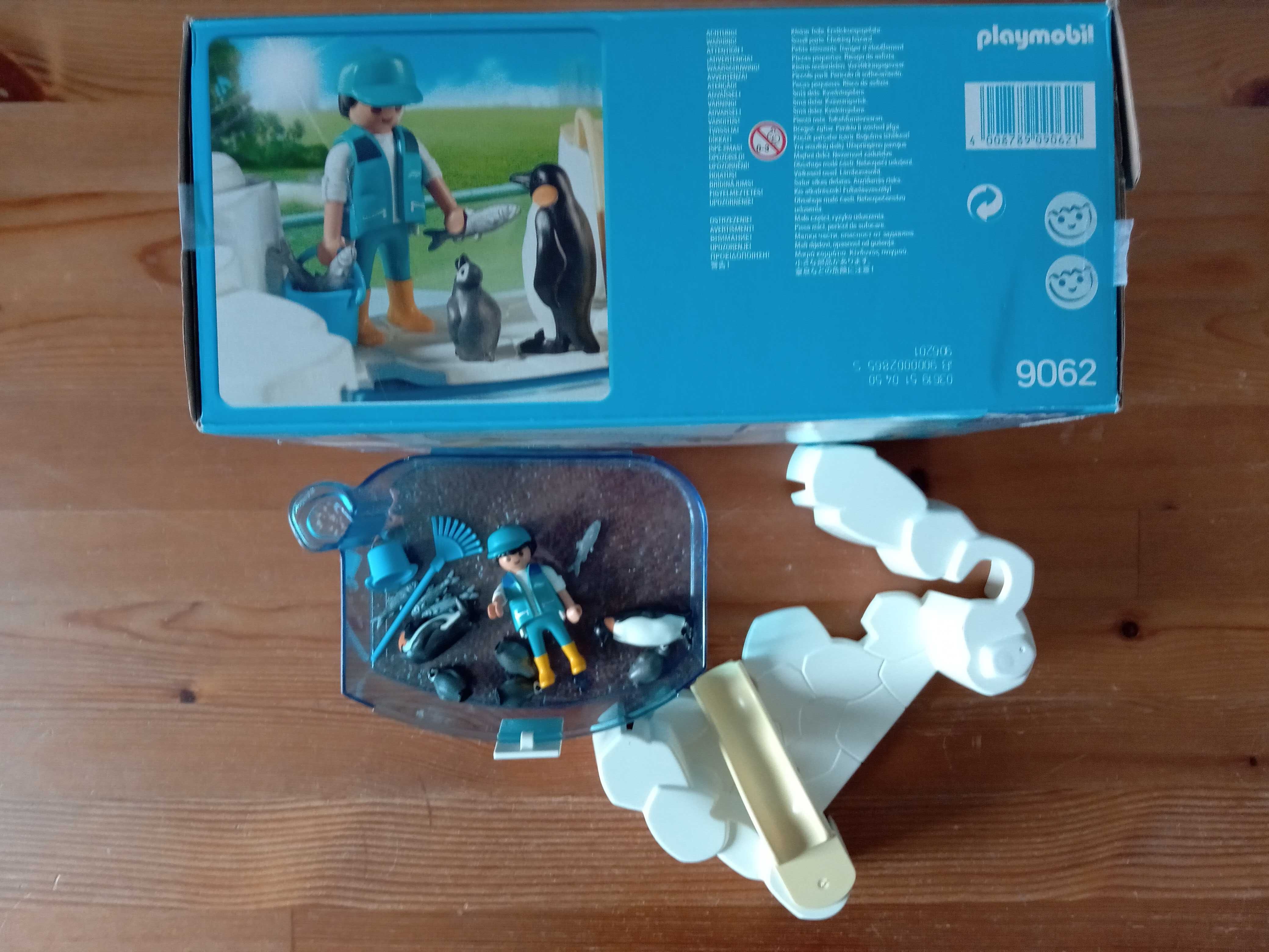 Playmobil Family Fun zestaw 9062  Basen dla pingwinów ze zjeżdżalnią