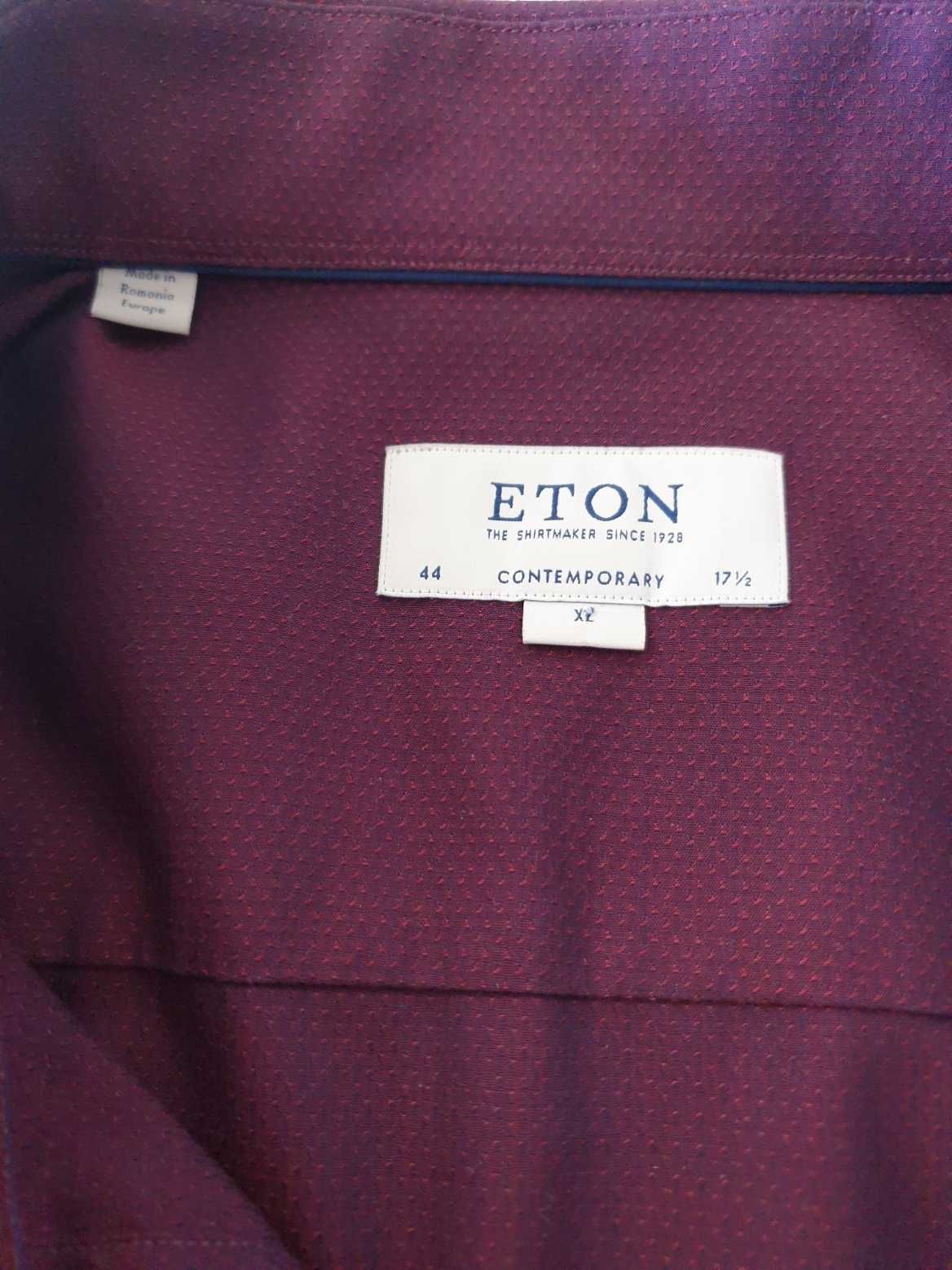 Високоякісна сорочка фірми Eton нова.Оригінал.44-17 1/2.Слім