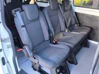Fotele Ford Transit Custom I i II rząd 2016r