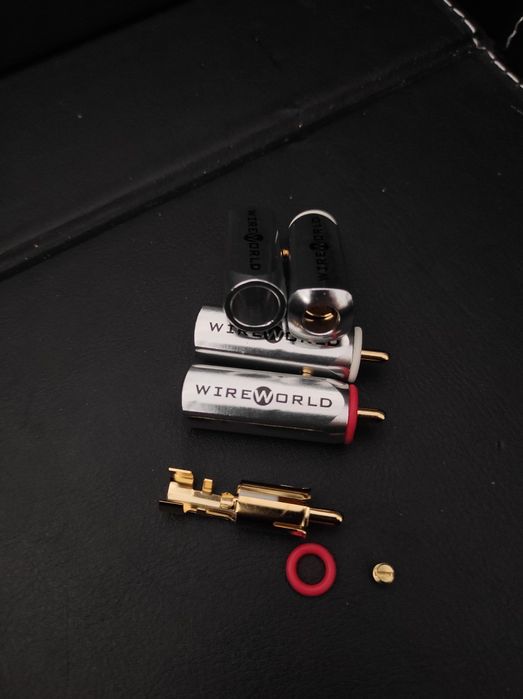 * WireWorld seria 10 7mm wtyki wtyk RCA  interkonekt