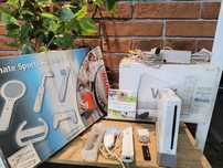 Nintendo Wii BOX przerobiona CFW + dysk + zestaw akcesoriów