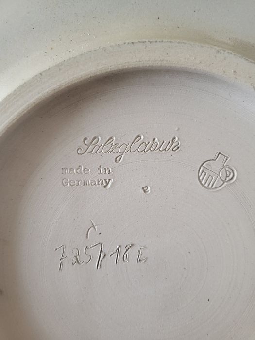 Дешево шикарна рідкісна антикварна майоліка тарілка емаль