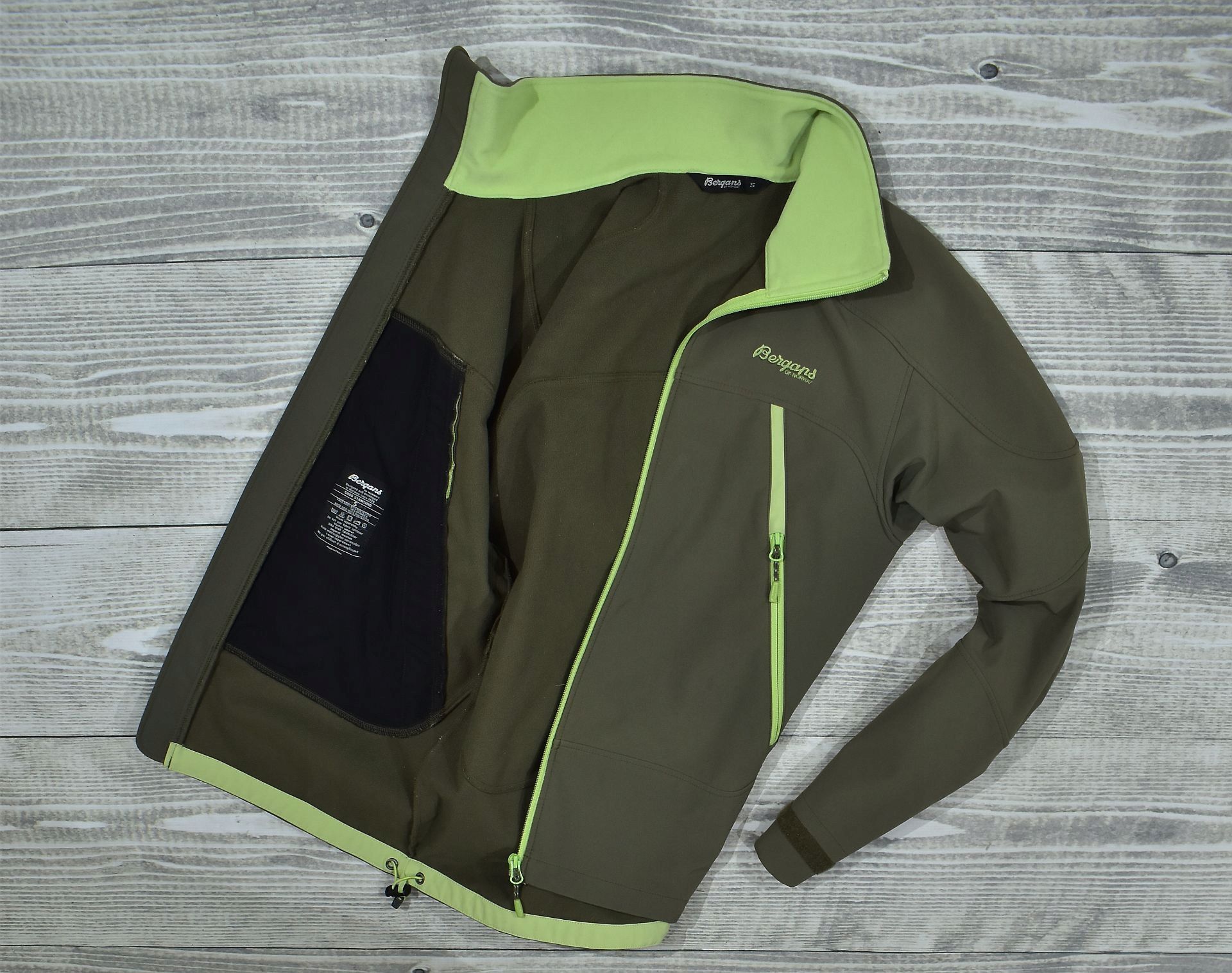 BERGANS Trekkingowa Kurtka Męska Softshell / S