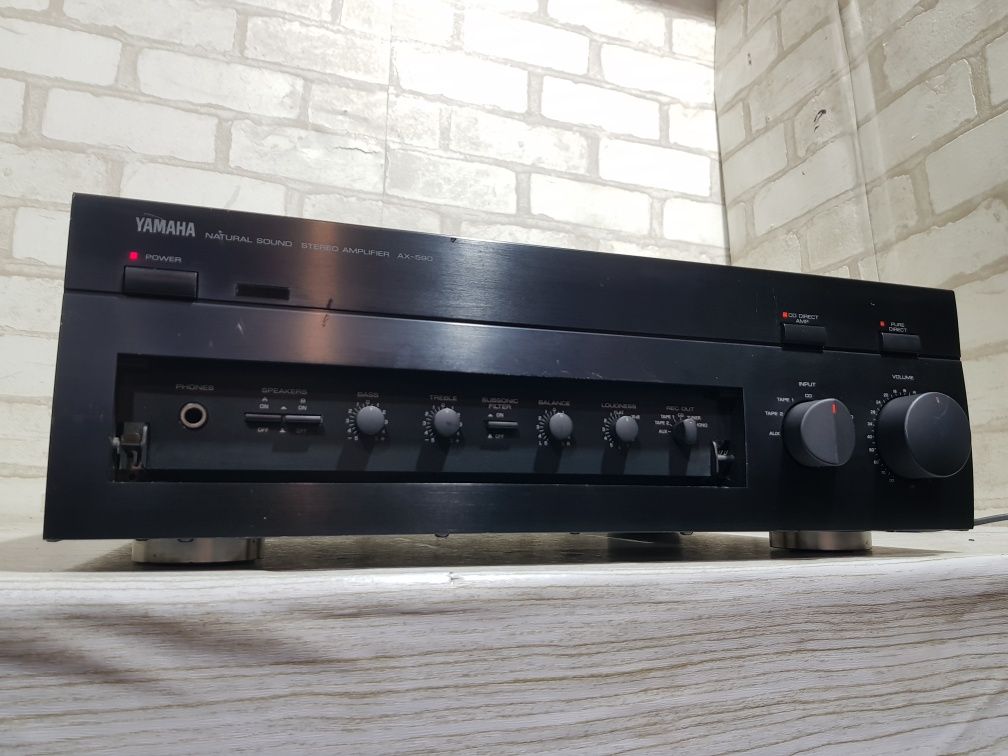 Стерео підсилювач YAMAHA AX-590,*2x150 Вт, б/у з Німеччини