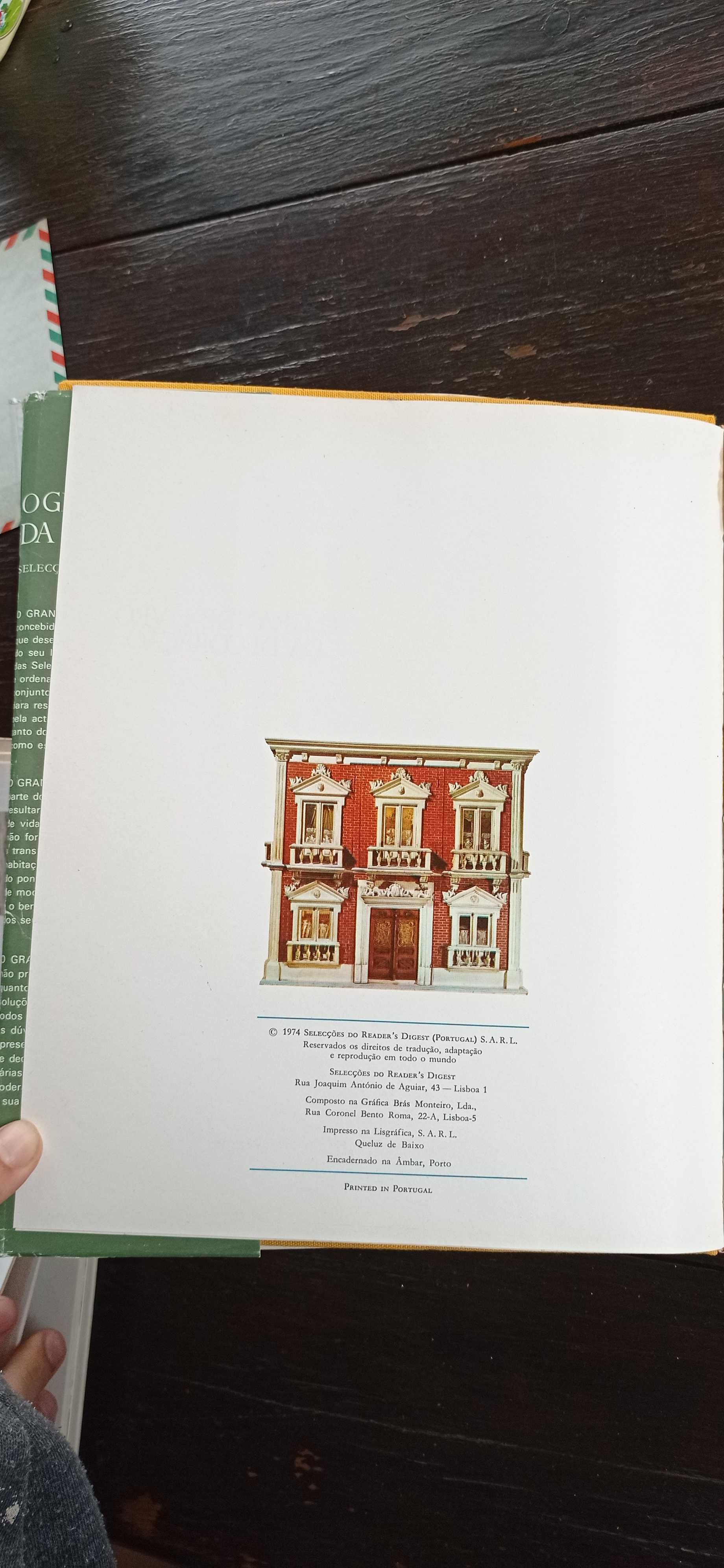 Livro O Grande Livro da Decoração - Vintage 1974