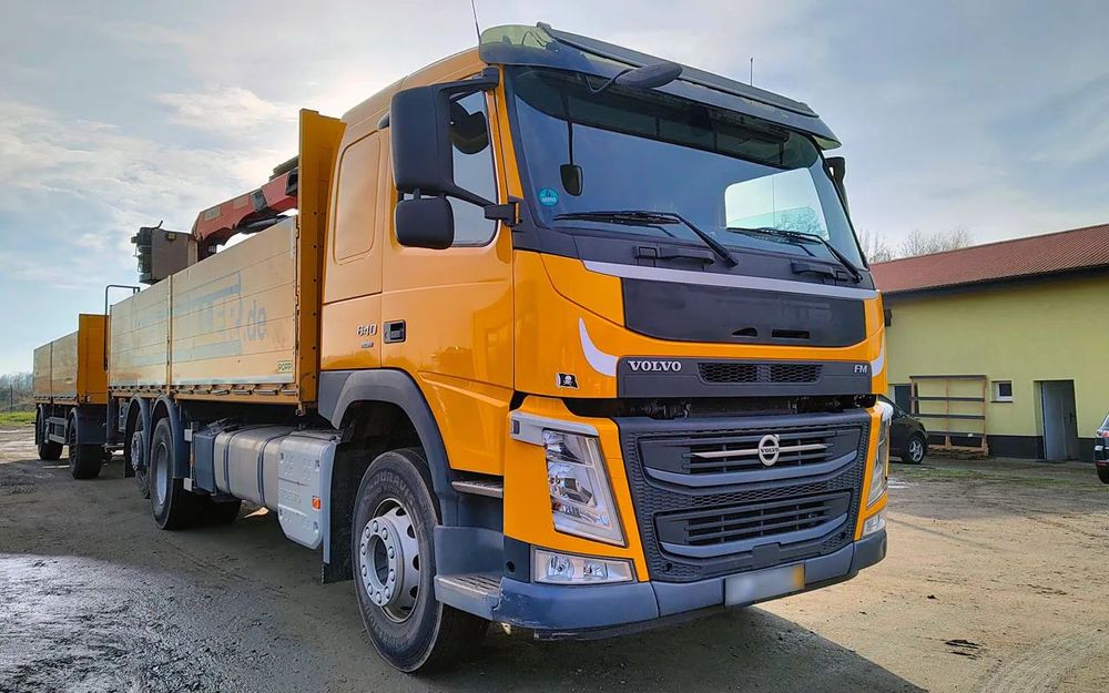 Volvo FM 640 6x2  + Przyczepa Schwarzmüller / HDS / Euro 6 / Tandem