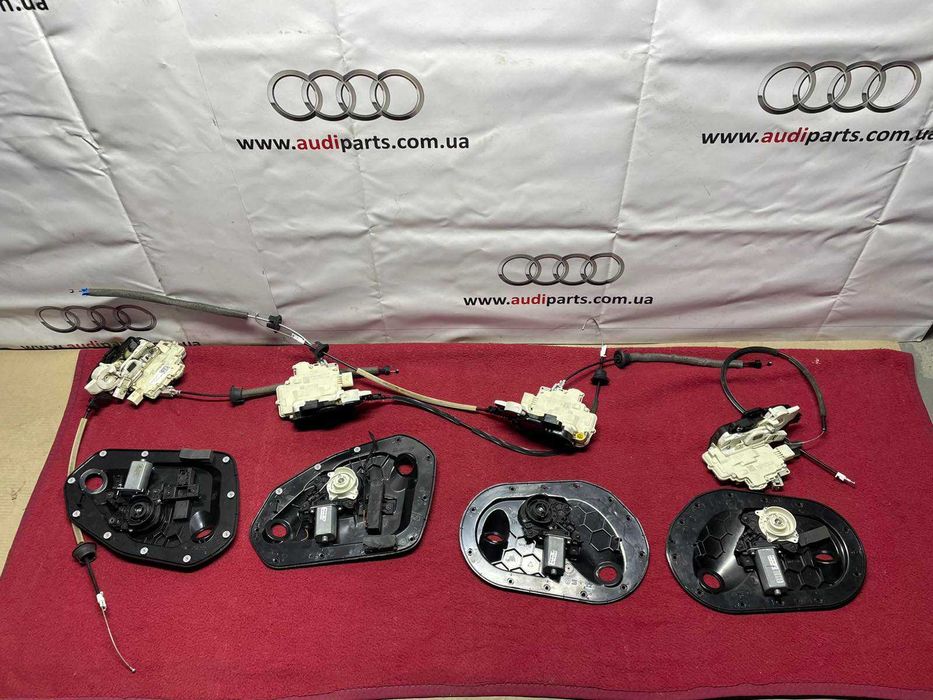 Q7 4M комплект дотяжек дотяжки доводчик присоски дверей ку7 кю7 4М