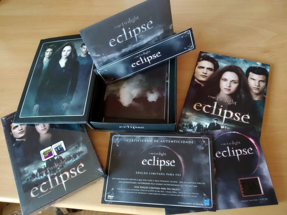 Dvd Eclipse edição limitada de colecionador - capa dura