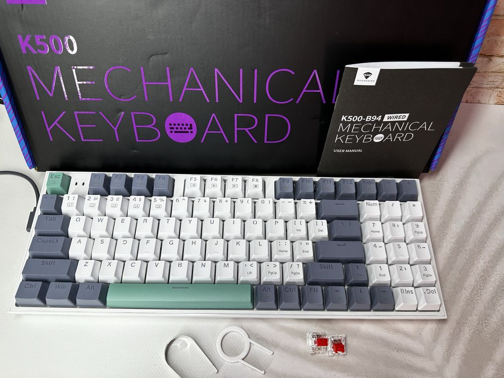 ‼️NEW‼️Механічна клавіатура Machenike K500 RGB Hotswap