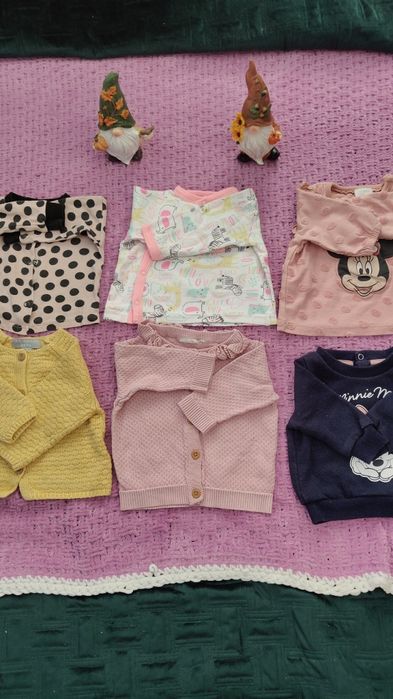 Sprzedam 6 sweterków rozmiar 62