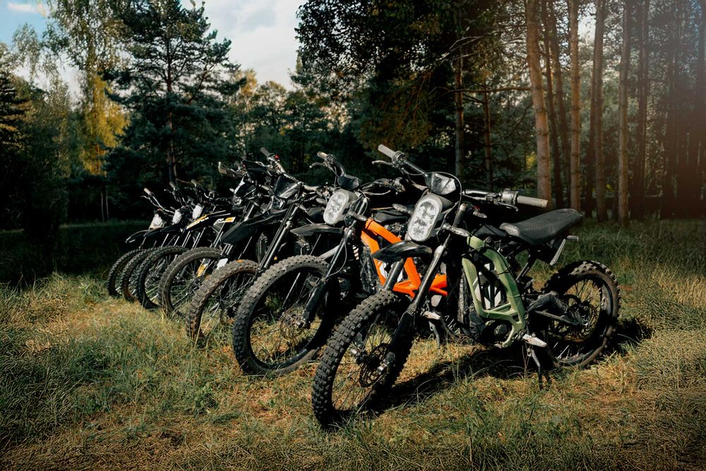 SURRON ULTRA, LIGHT BEE, TALARIA cross, rower elektryczny na wynajem