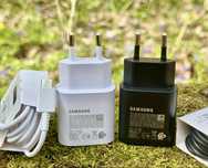 Швидка зарядка Samsung 25W блок+кабель/быстрая зарядка Самсунг/Дроп