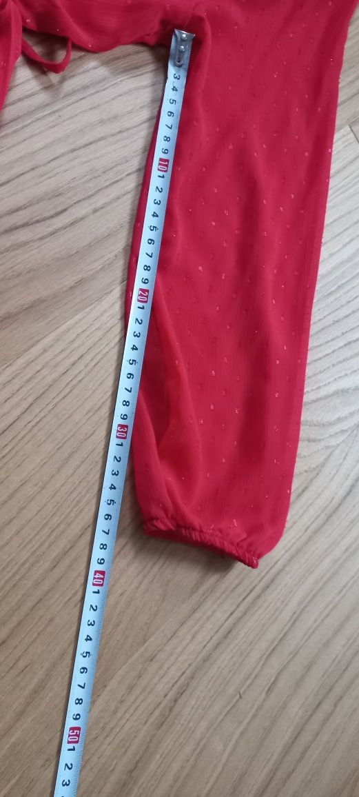 Czerwoną sukienka rozm.34