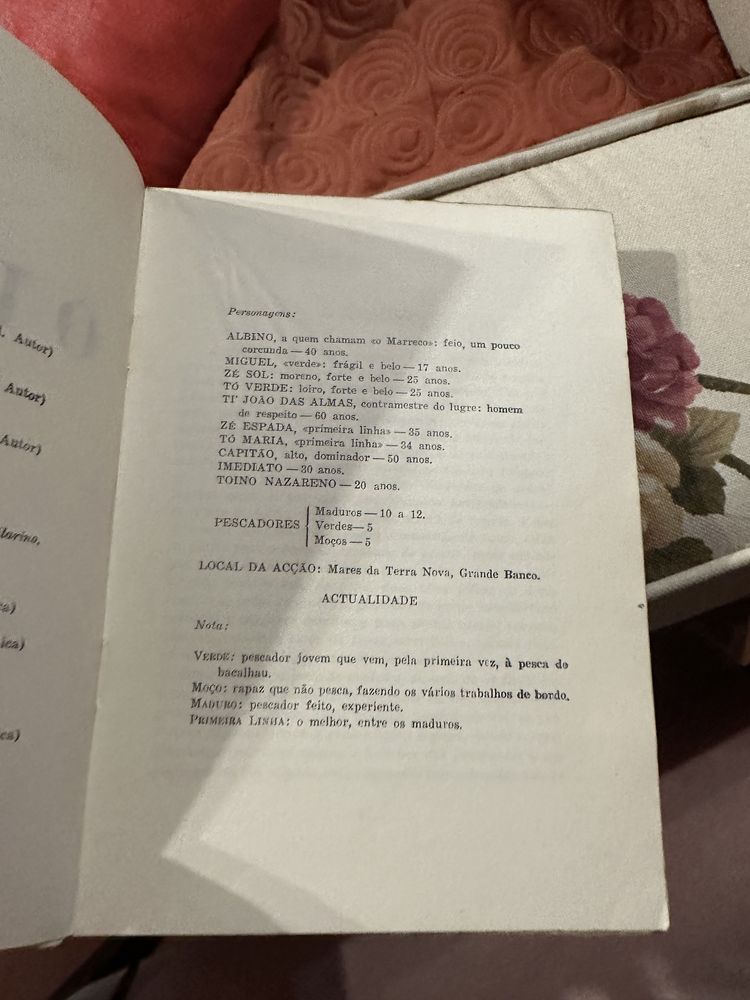 Livro raro de Bernardo Santarém - O Lugre